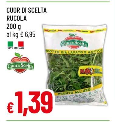 CUOR DI SCELTA RUCOLA