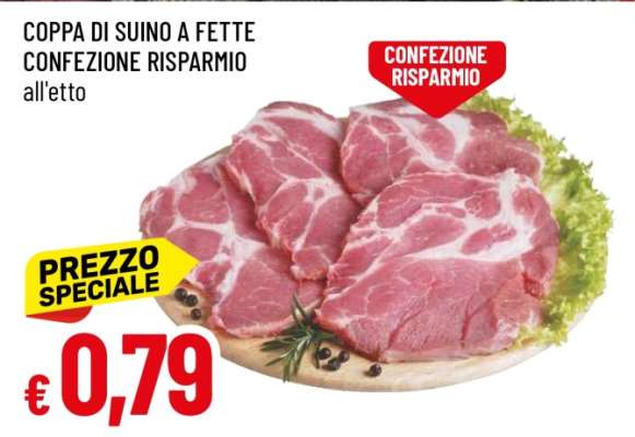 Coppa di Suino a Fette