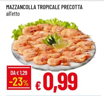 Mazzancolla tropicale precotta