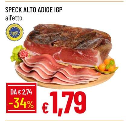 Speck Alto Adige IGP