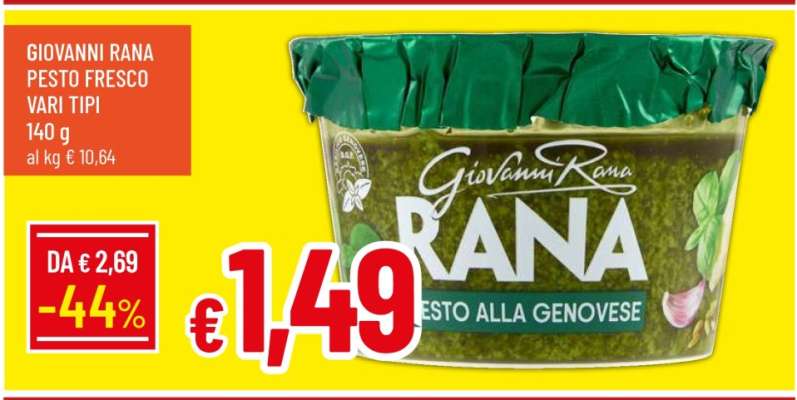 GIOVANNI RANA PESTO FRESCO VARI TIPI