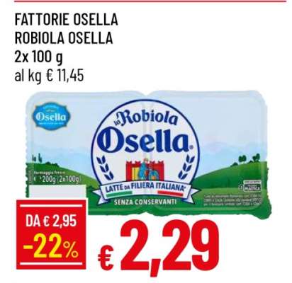 FATTORIE OSELLA ROBIOLA OSELLA