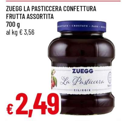 Zuegg La Pasticcera Confettura Frutta Assortita