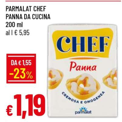 PARMALAT CHEF PANNA DA CUCINA