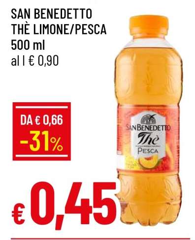 SAN BENEDETTO THÈ LIMONE/PESCA