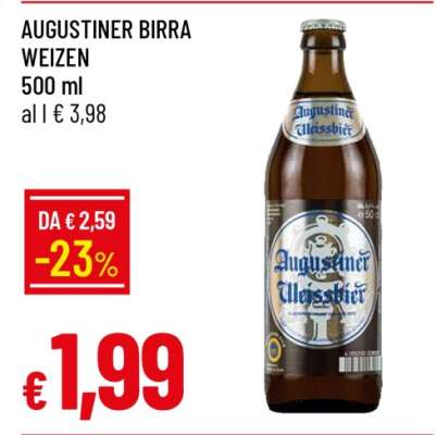 AUGUSTINER BIRRA WEIZEN