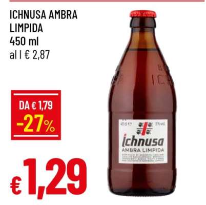 ICHNUSA AMBRA LIMPIDA