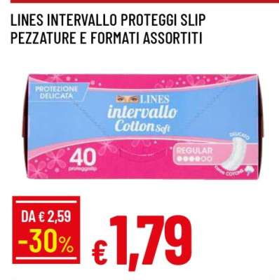 LINES INTERVALLO PROTEGGI SLIP