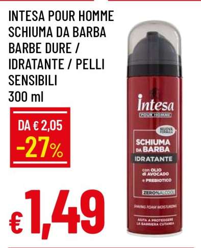 Intesa Pour Homme Schiuma da barba