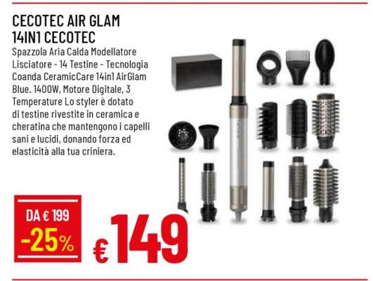 CECOTEC AIR GLAM 14IN1 CECOTEC