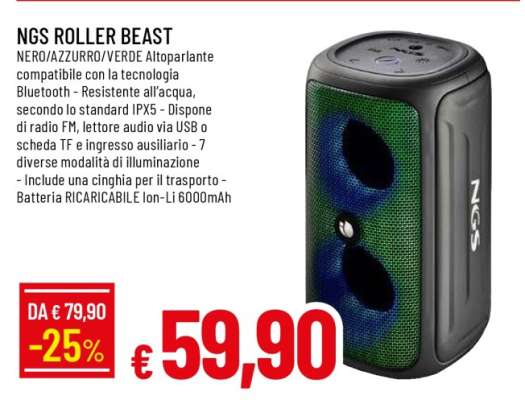 NGS ROLLER BEAST
