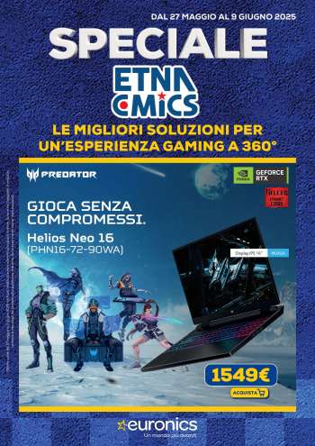Volantino Euronics - 27/5/2025 - 9/6/2025.