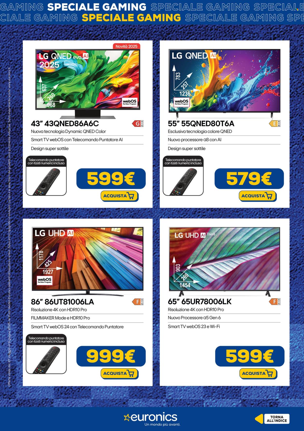 Volantino Euronics - 27/5/2025 - 9/6/2025. Pagina 14