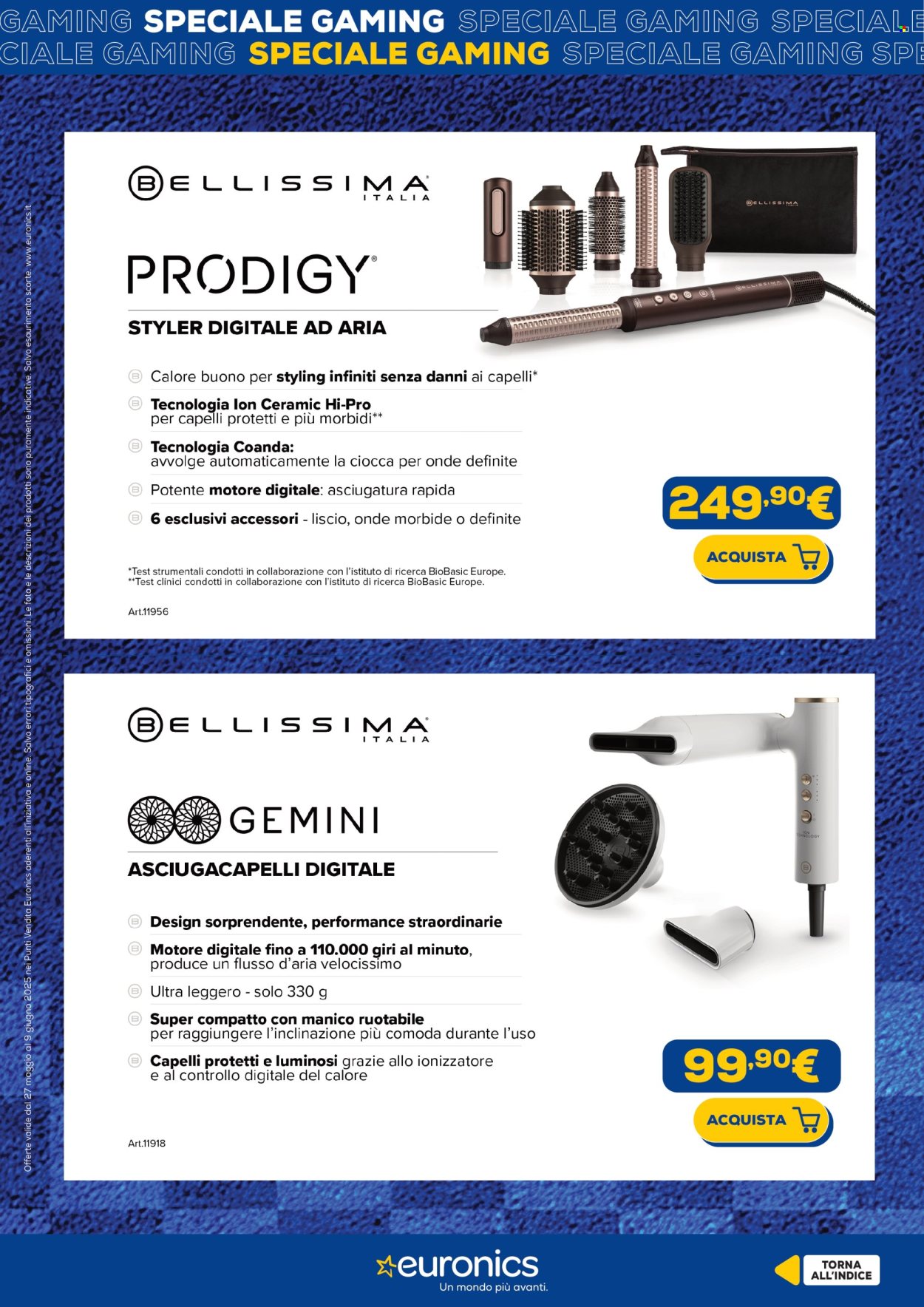 Volantino Euronics - 27/5/2025 - 9/6/2025. Pagina 21
