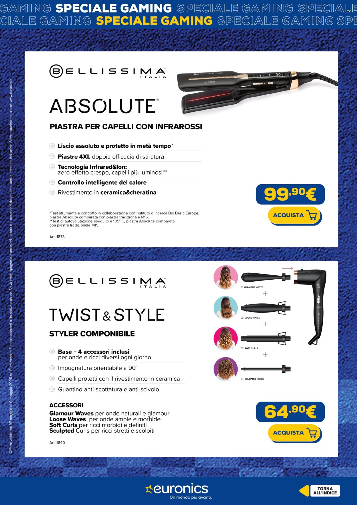 Volantino Euronics - 27/5/2025 - 9/6/2025. Pagina 22