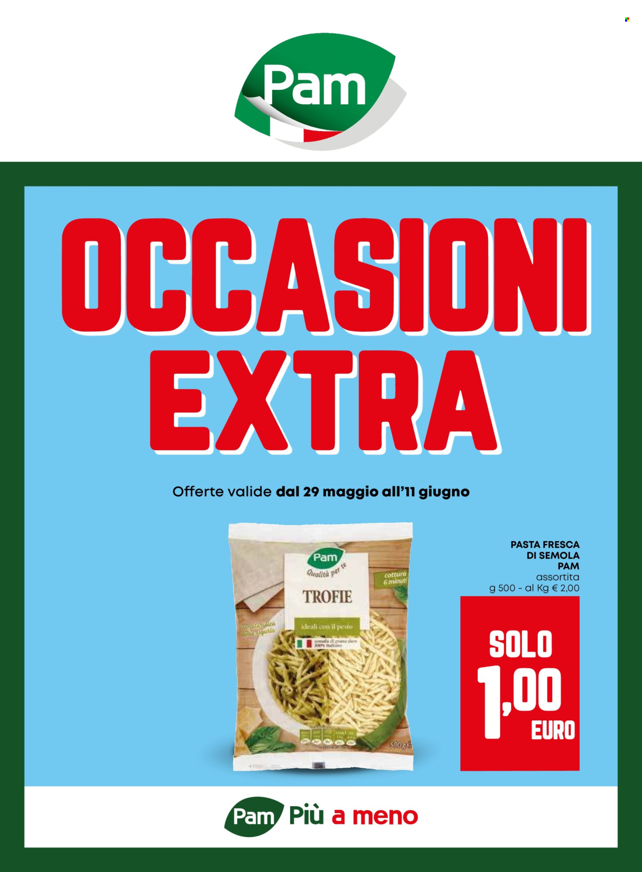 Volantino Pam Panorama - 29/5/2025 - 11/6/2025. Pagina 1