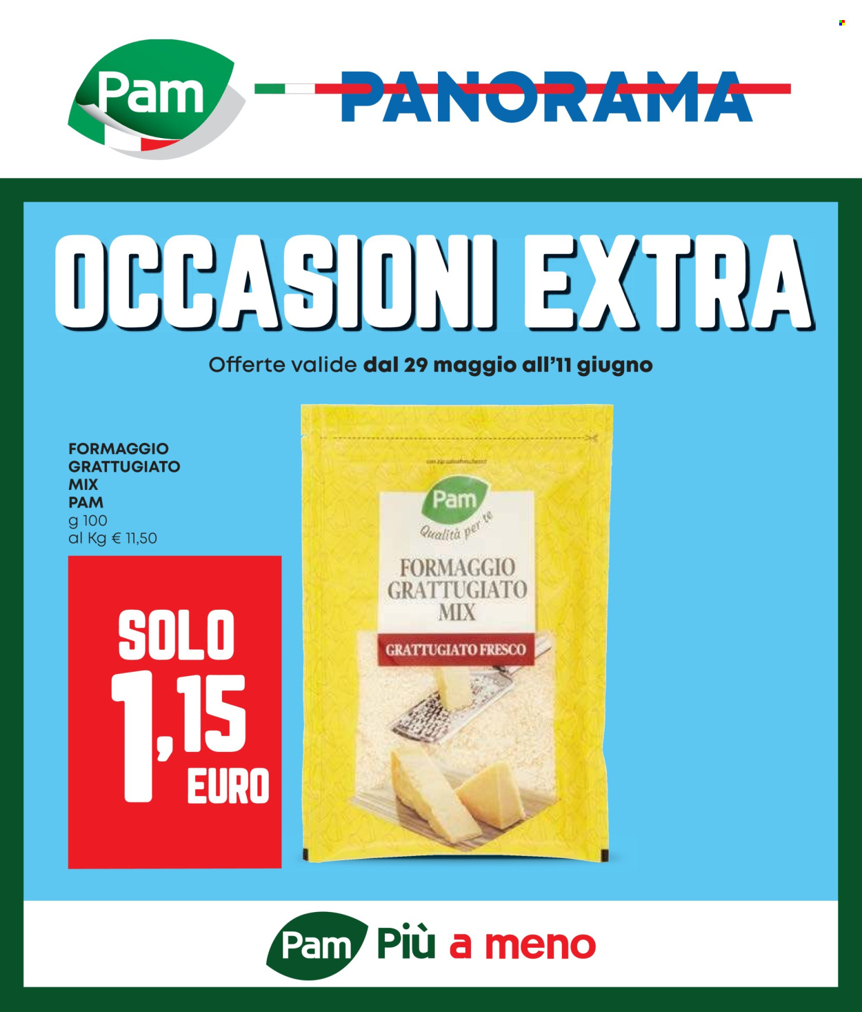 Volantino Pam Panorama - 29/5/2025 - 11/6/2025. Pagina 1