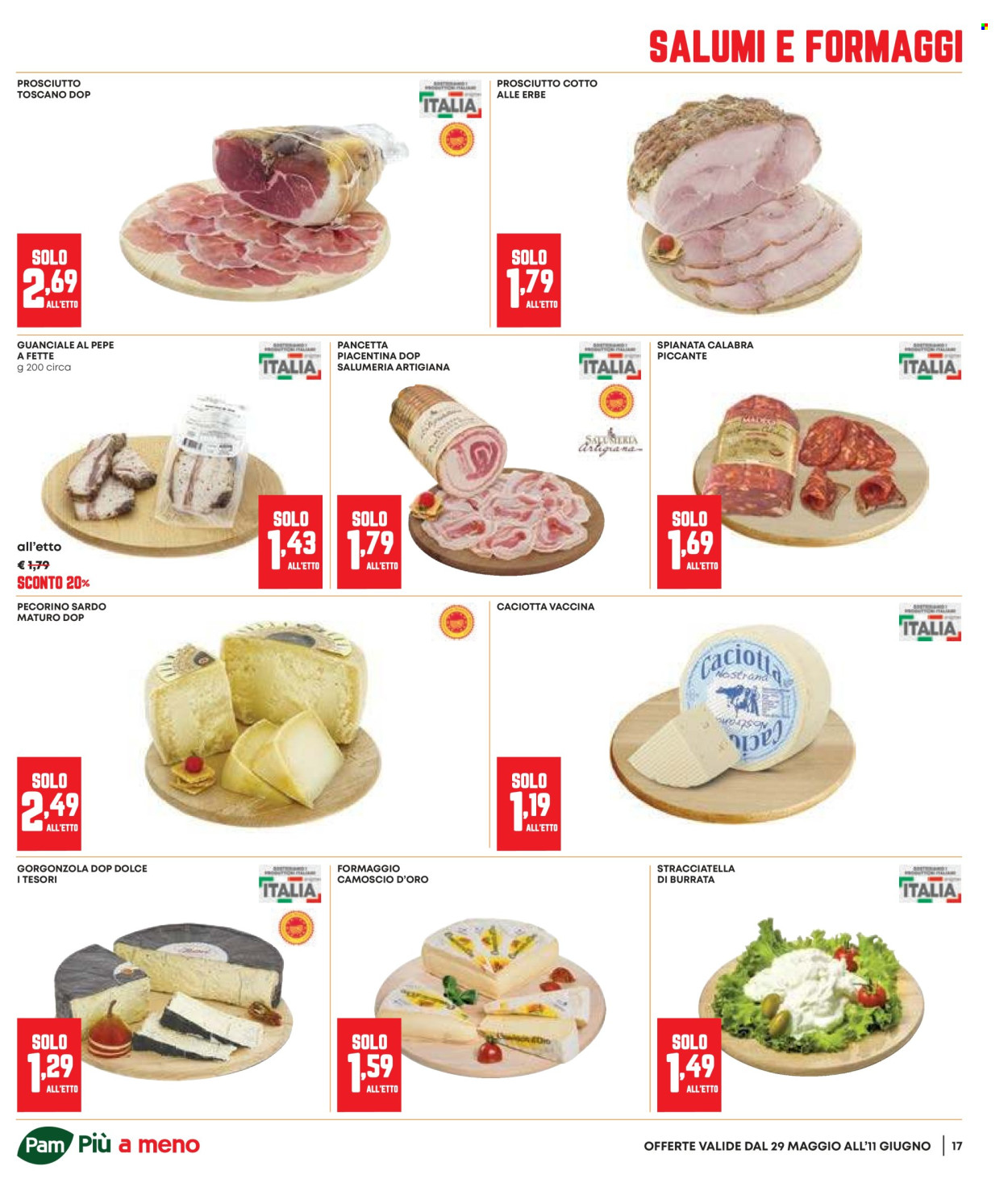 Volantino Pam Panorama - 29/5/2025 - 11/6/2025. Pagina 17