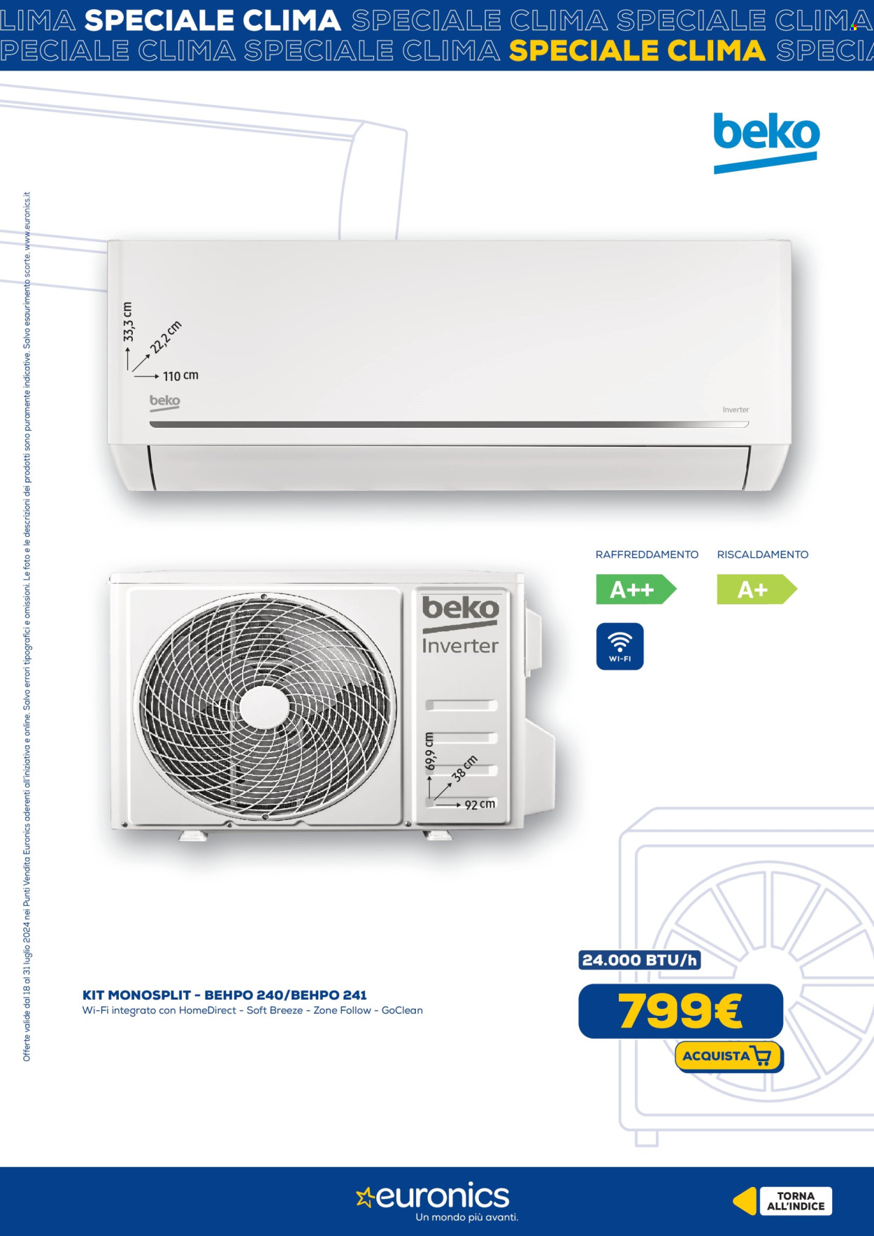 Volantino Euronics - 29/5/2025 - 18/6/2025. Pagina 14