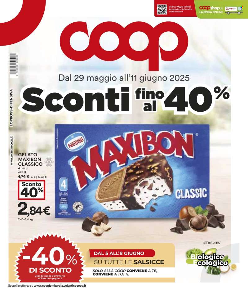 Volantino Coop - 29/5/2025 - 11/6/2025.