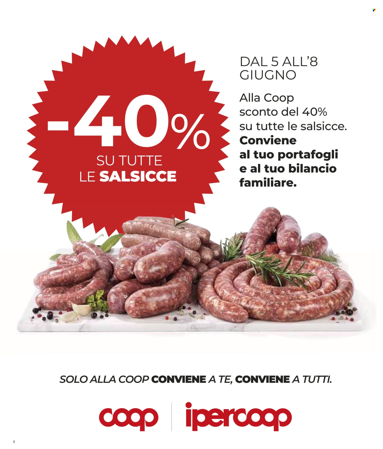 Volantino Coop - 29/5/2025 - 11/6/2025. Pagina 2