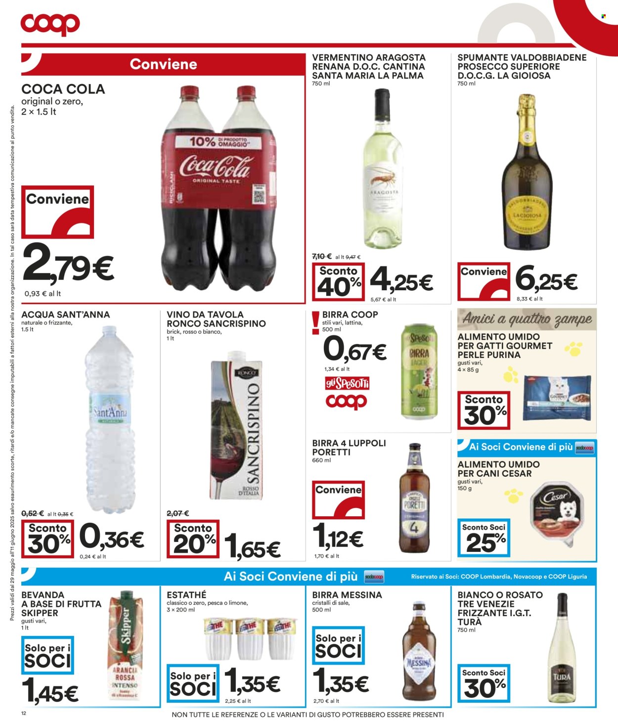 Volantino Coop - 29/5/2025 - 11/6/2025. Pagina 12