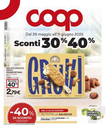 Volantino Coop - 29/5/2025 - 11/6/2025.