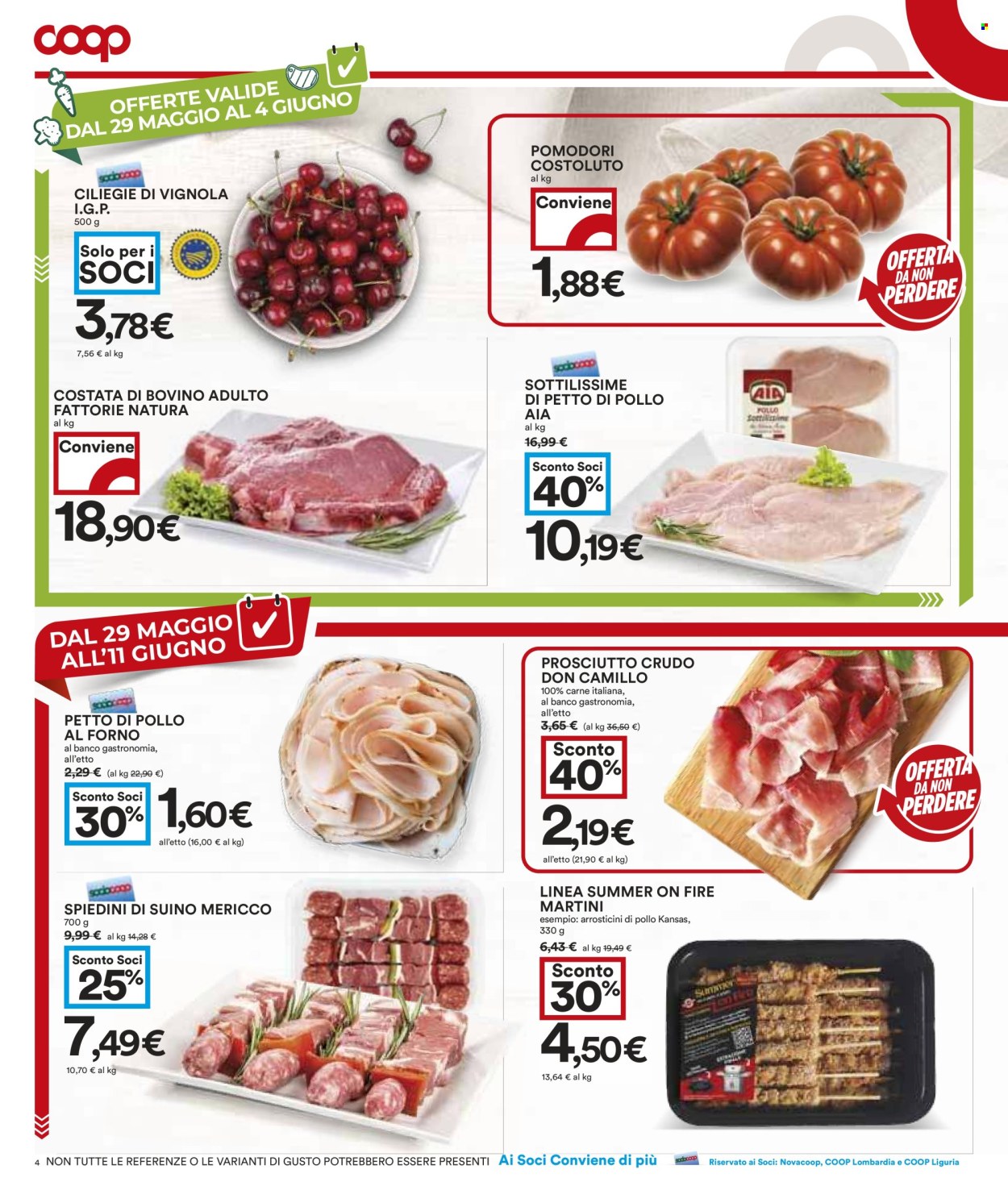 Volantino Coop - 29/5/2025 - 11/6/2025. Pagina 4
