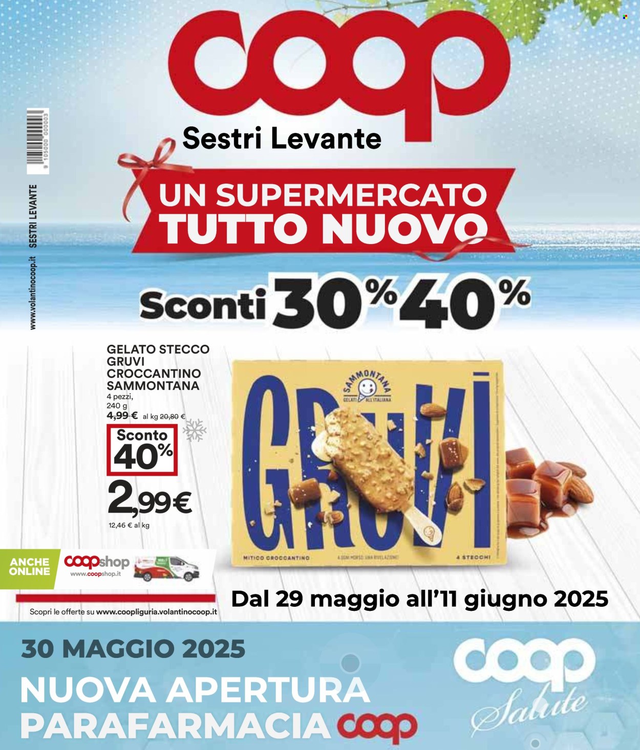 Volantino Coop - 29/5/2025 - 11/6/2025. Pagina 1