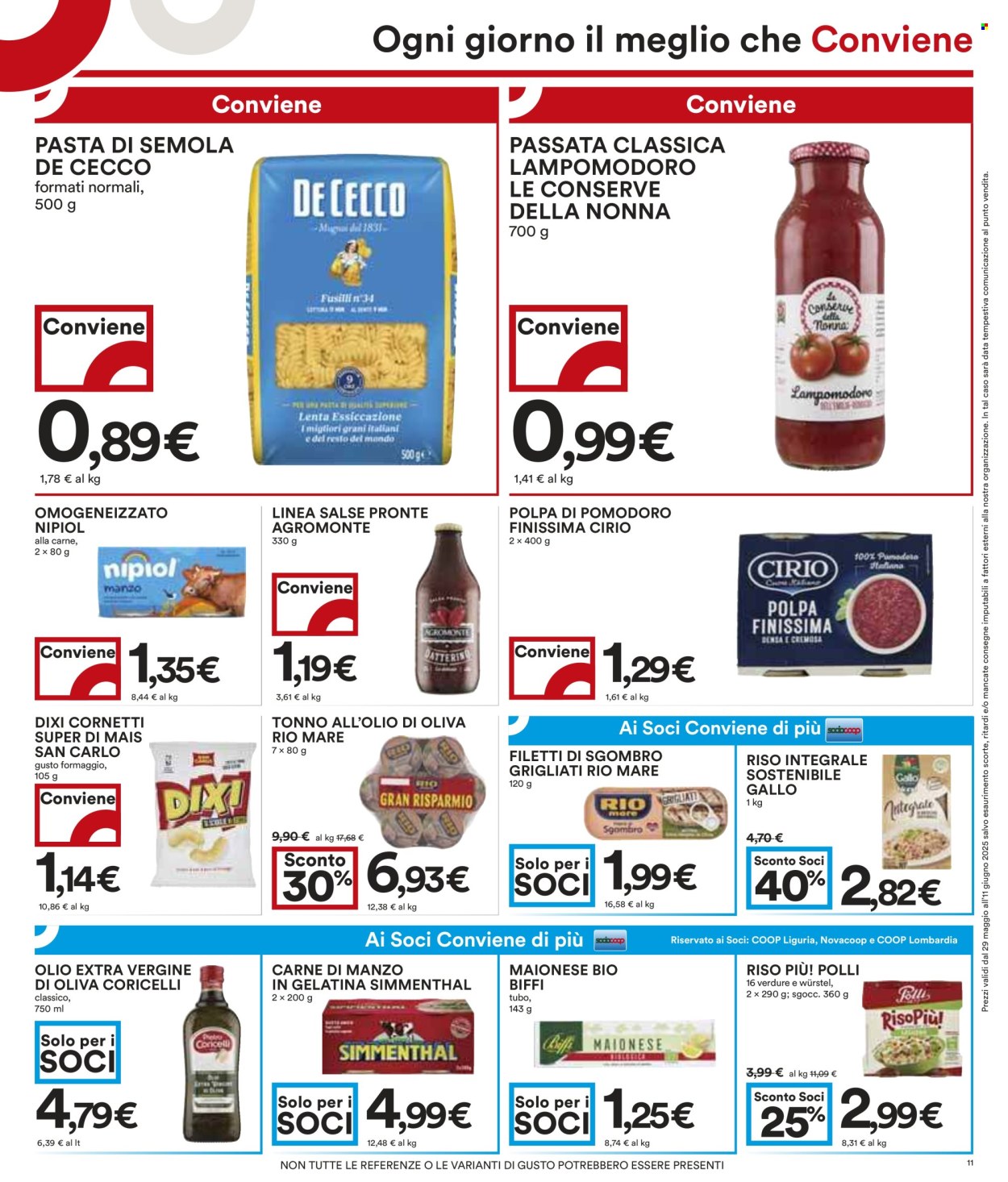 Volantino Coop - 29/5/2025 - 11/6/2025. Pagina 11
