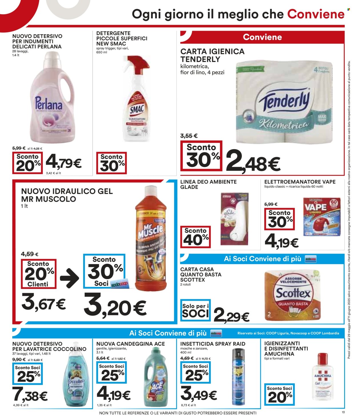 Volantino Coop - 29/5/2025 - 11/6/2025. Pagina 13