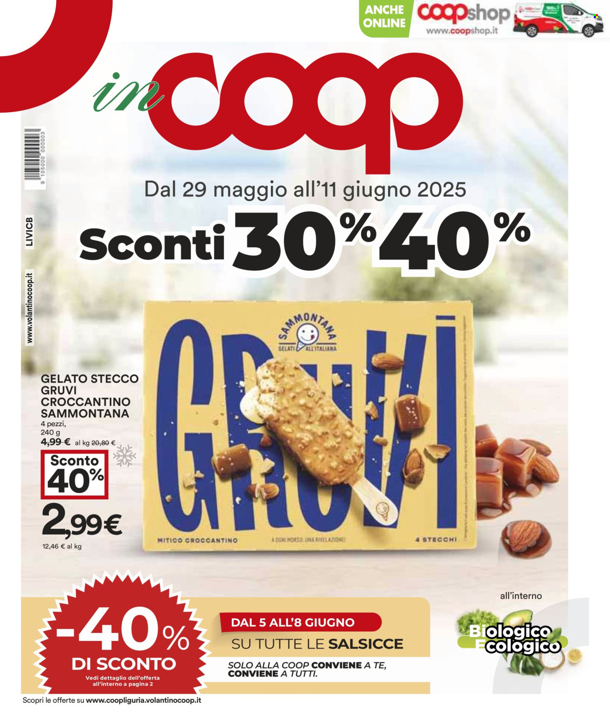 Volantino Coop - 29/5/2025 - 11/6/2025. Pagina 1