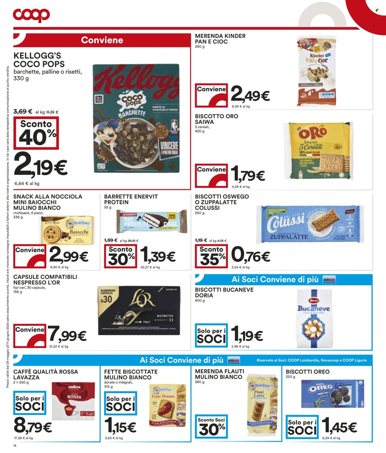 Volantino Coop - 29/5/2025 - 11/6/2025. Pagina 14
