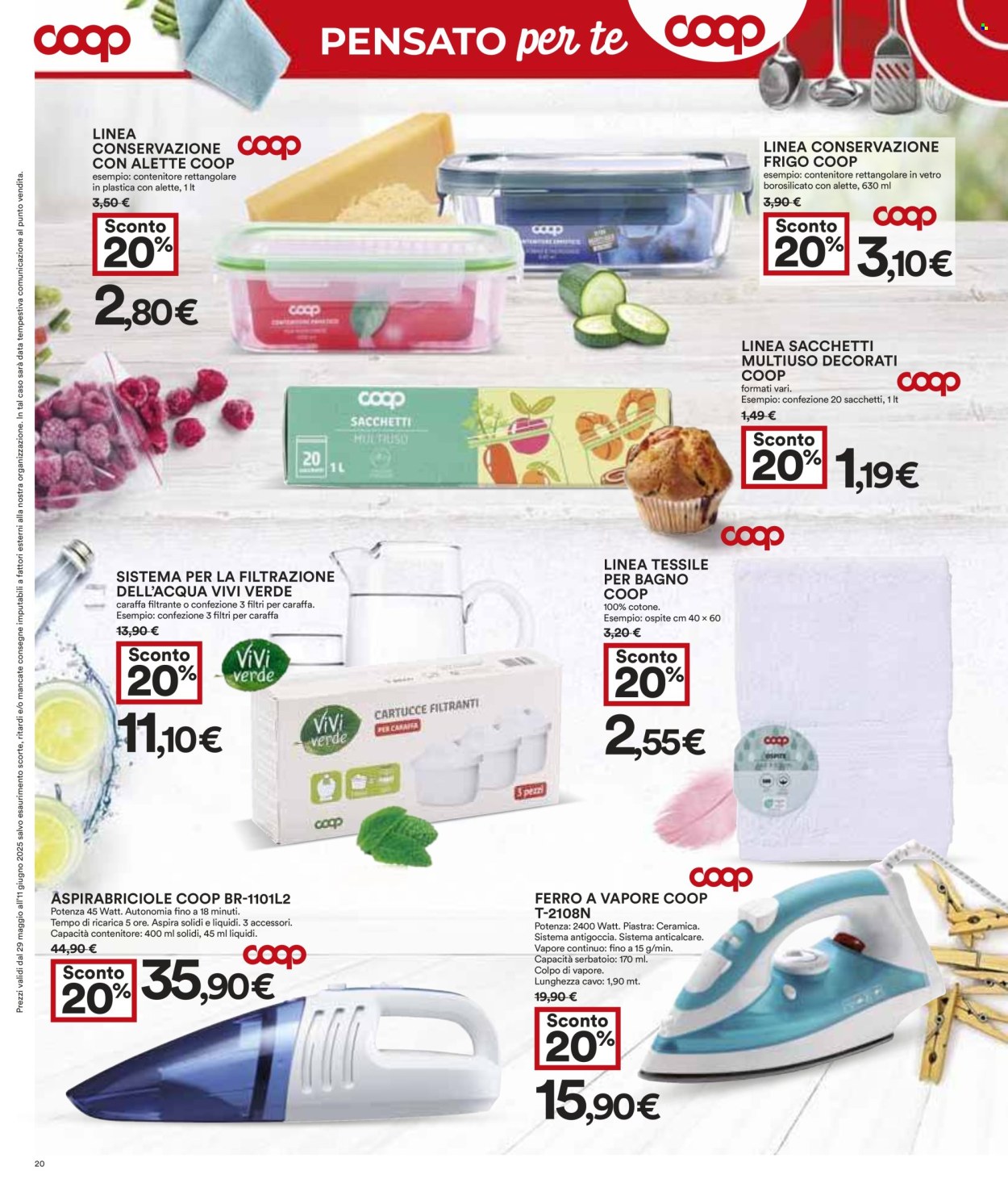 Volantino Coop - 29/5/2025 - 11/6/2025. Pagina 20