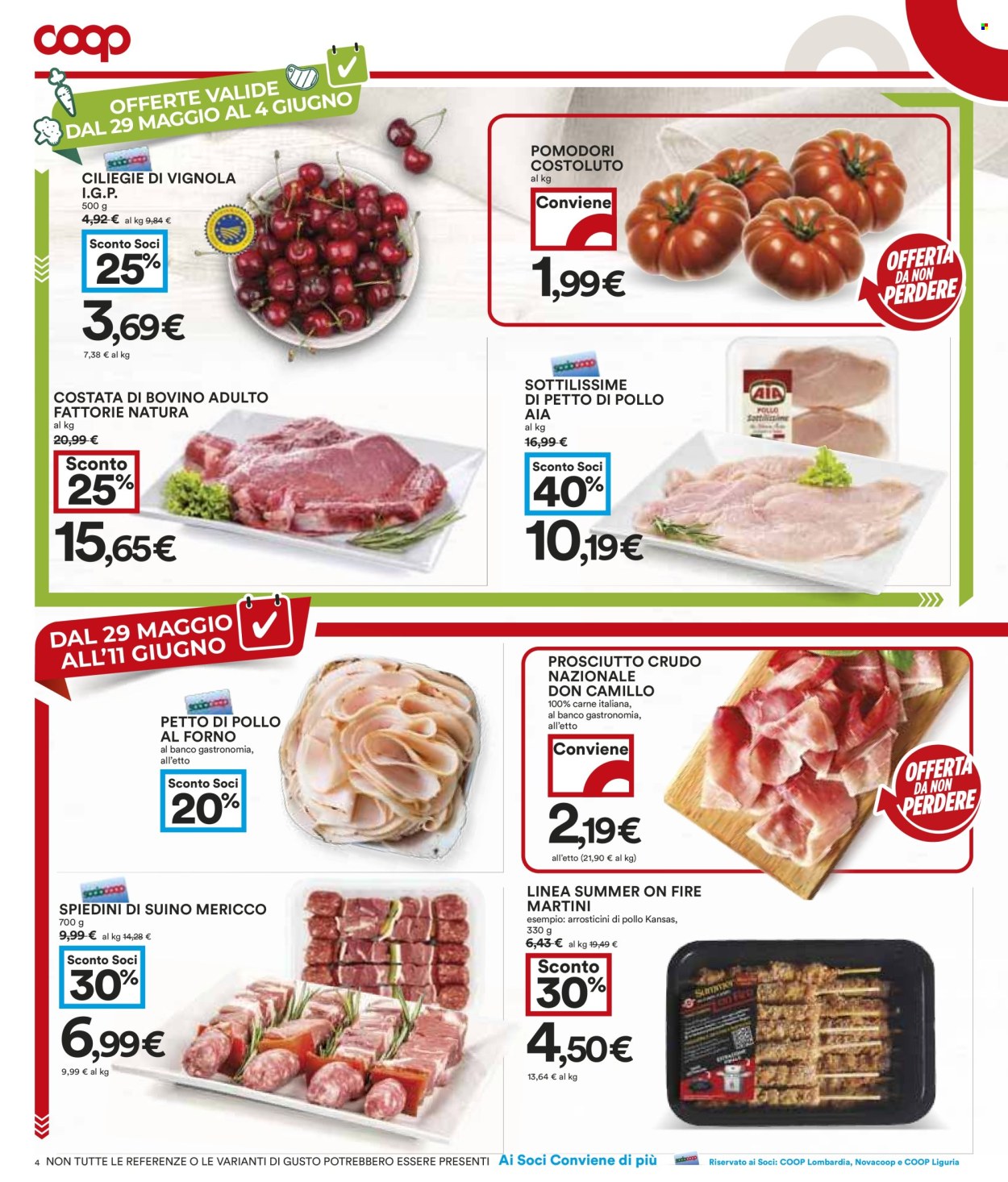 Volantino Coop - 29/5/2025 - 11/6/2025. Pagina 4