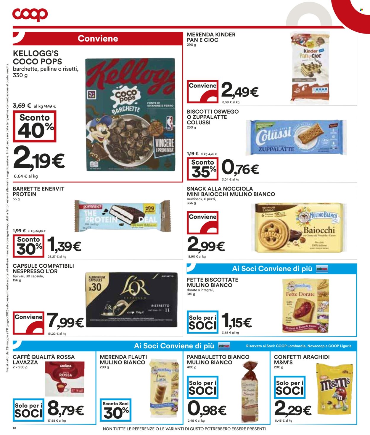 Volantino Coop - 29/5/2025 - 11/6/2025. Pagina 10