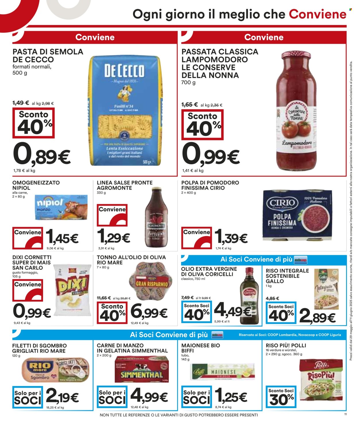 Volantino Coop - 29/5/2025 - 11/6/2025. Pagina 11