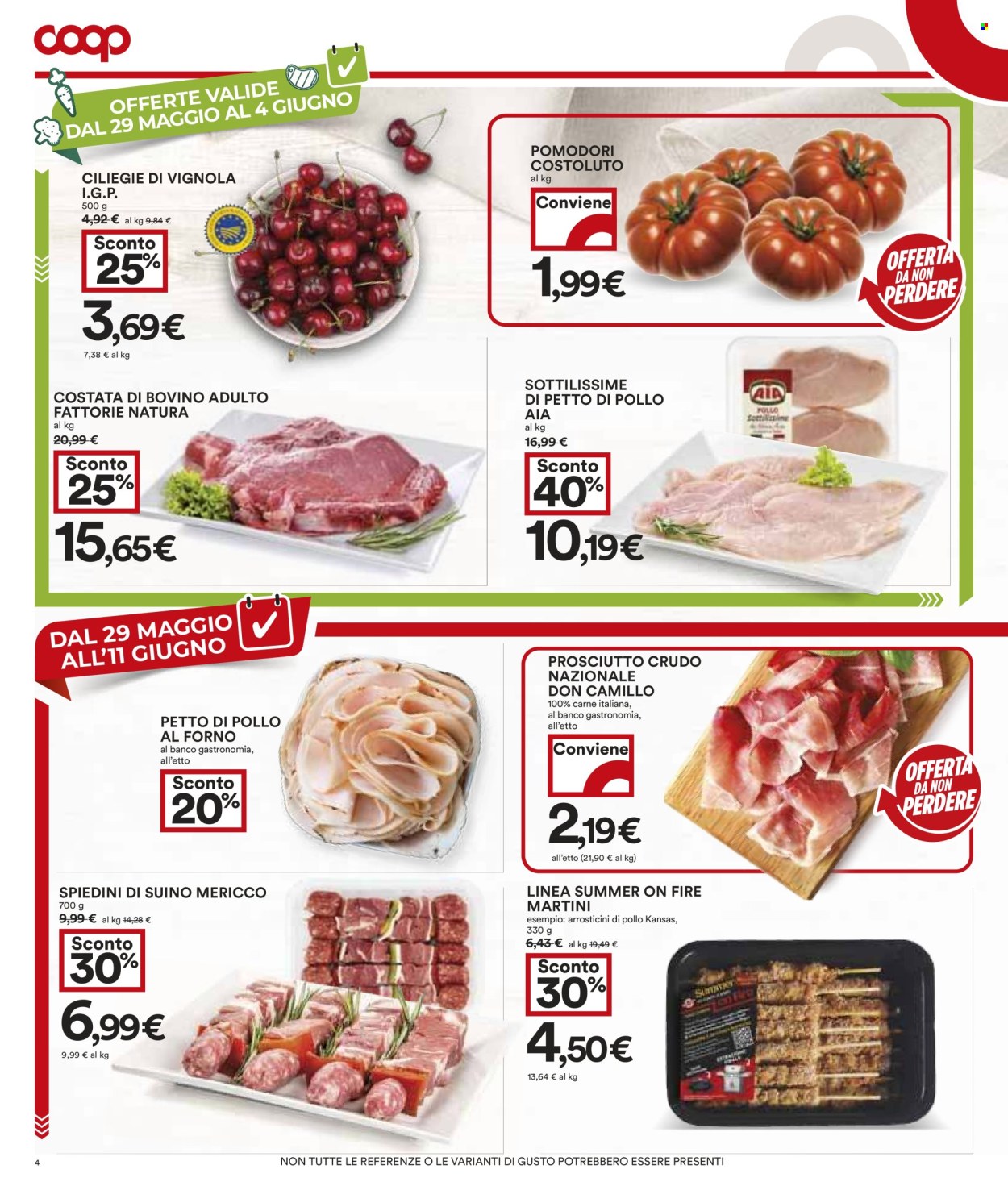 Volantino Coop - 29/5/2025 - 11/6/2025. Pagina 4