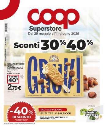 Volantino Coop - 29/5/2025 - 11/6/2025.