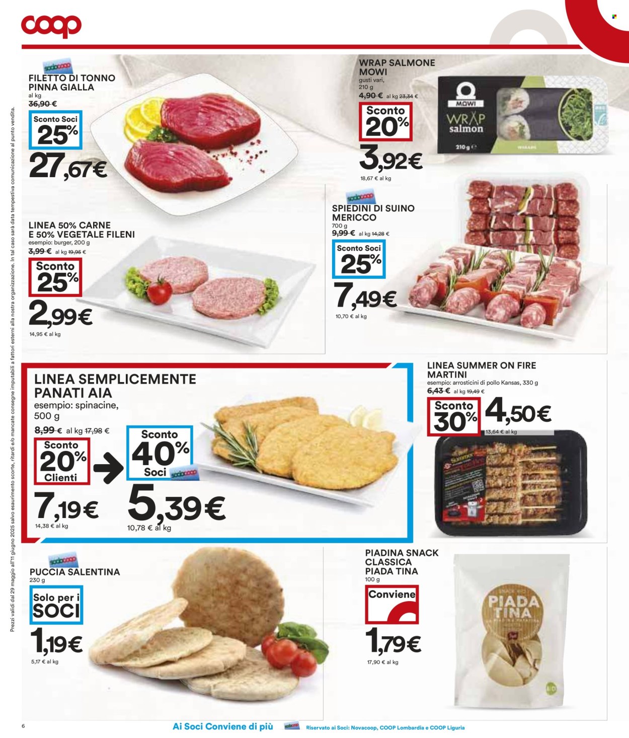 Volantino Coop - 29/5/2025 - 11/6/2025. Pagina 6