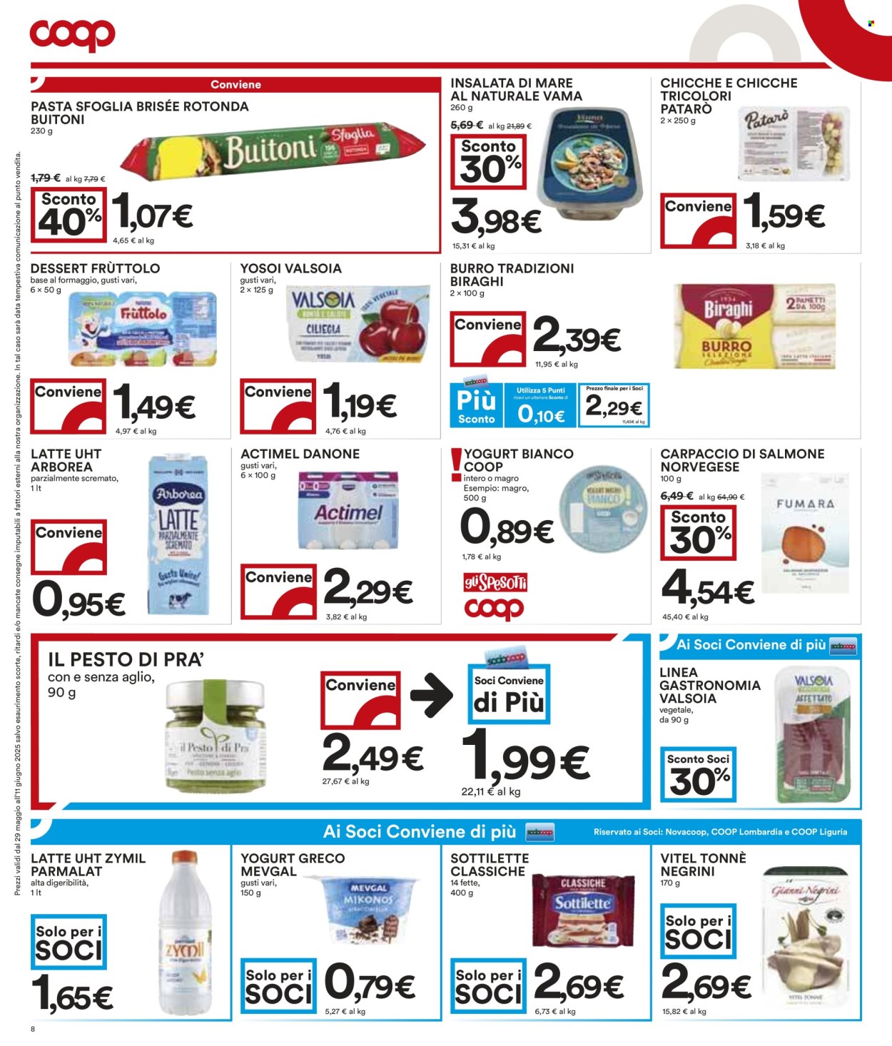 Volantino Coop - 29/5/2025 - 11/6/2025. Pagina 8