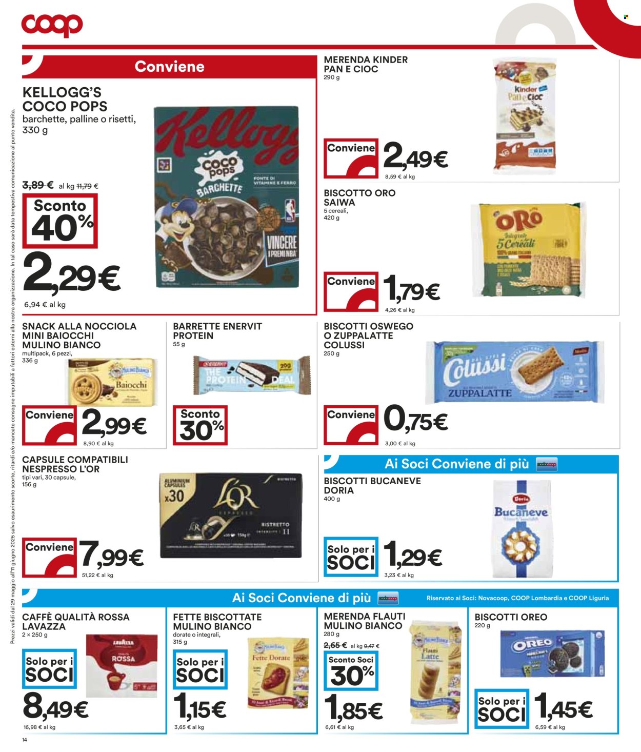Volantino Coop - 29/5/2025 - 11/6/2025. Pagina 14