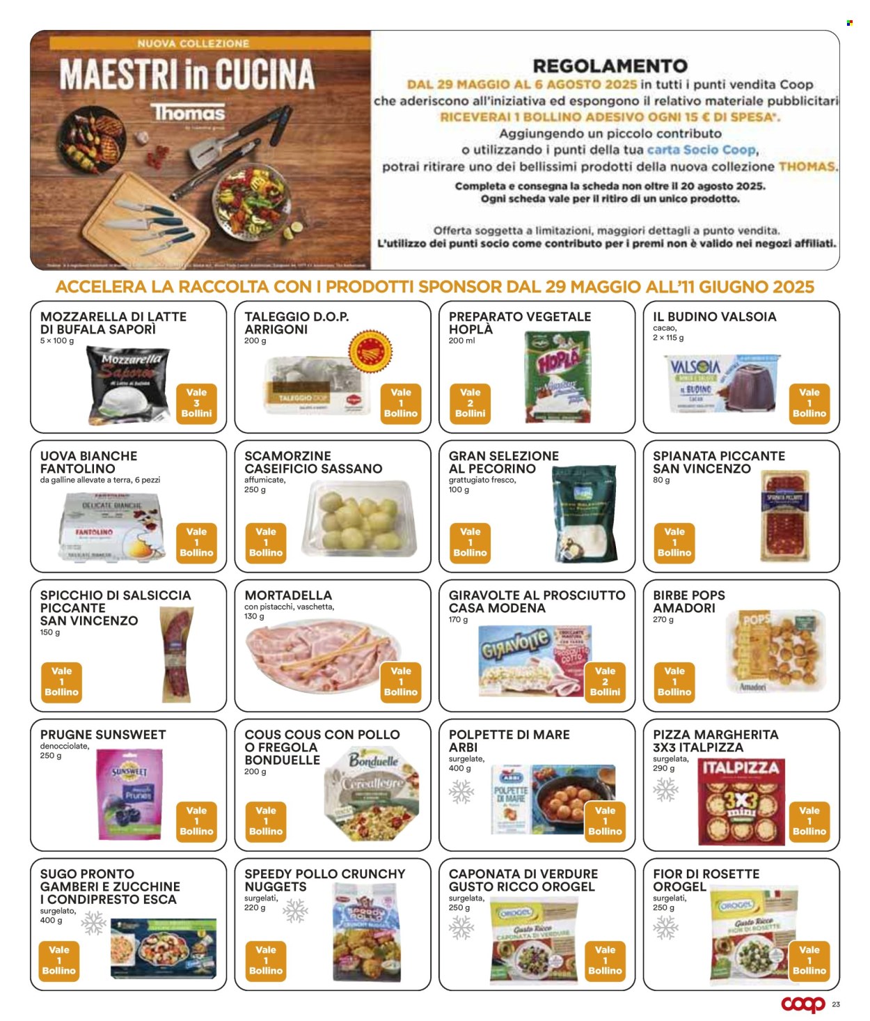 Volantino Coop - 29/5/2025 - 11/6/2025. Pagina 23