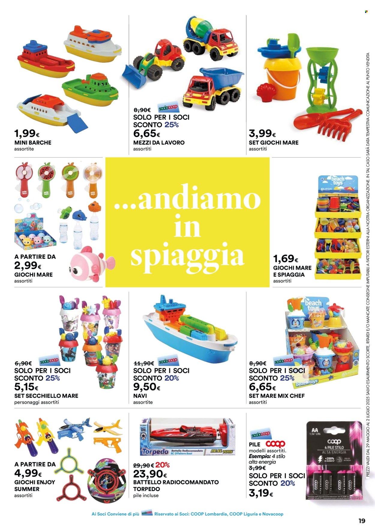 Volantino Coop - 29/5/2025 - 2/7/2025. Pagina 19