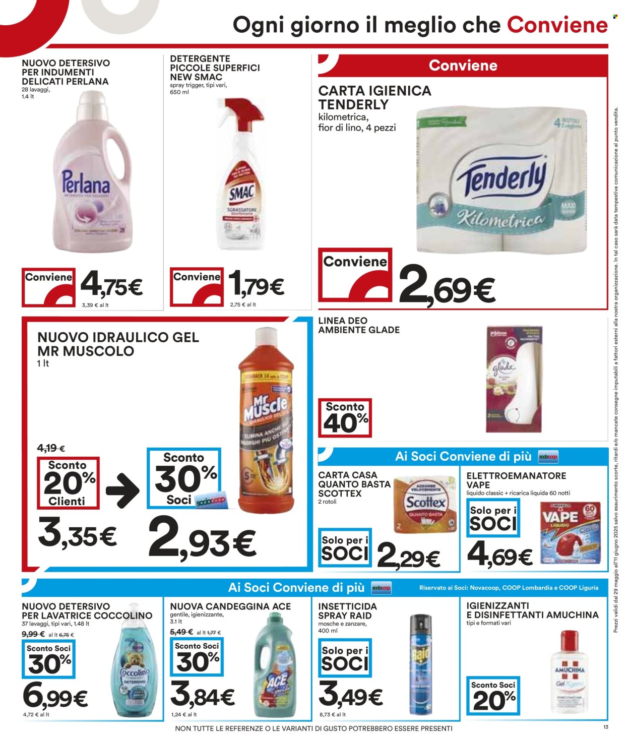 Volantino Coop - 29/5/2025 - 11/6/2025. Pagina 13