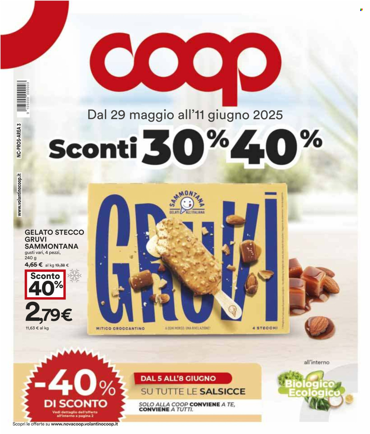 Volantino Coop - 29/5/2025 - 11/6/2025. Pagina 1
