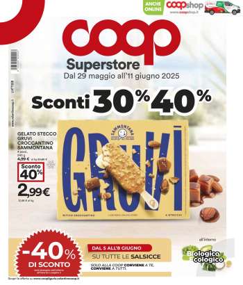 Volantino Coop - 29/5/2025 - 11/6/2025.