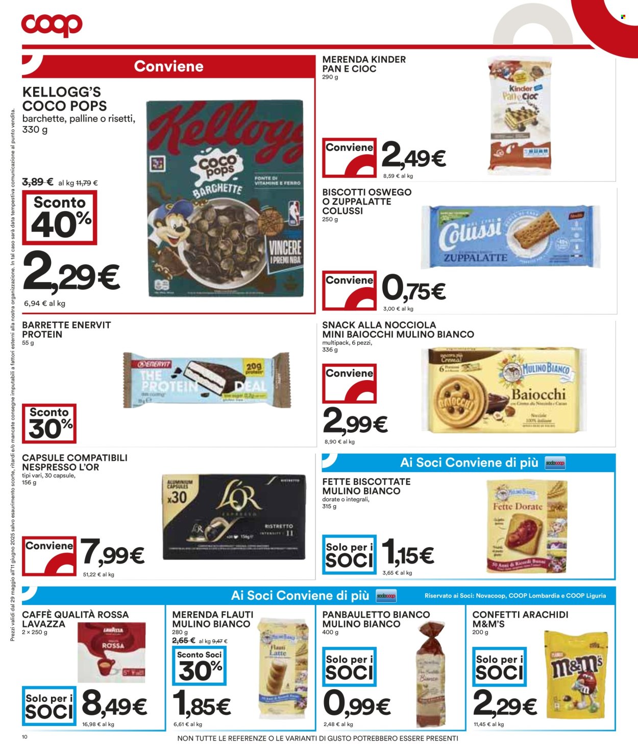 Volantino Coop - 29/5/2025 - 11/6/2025. Pagina 10
