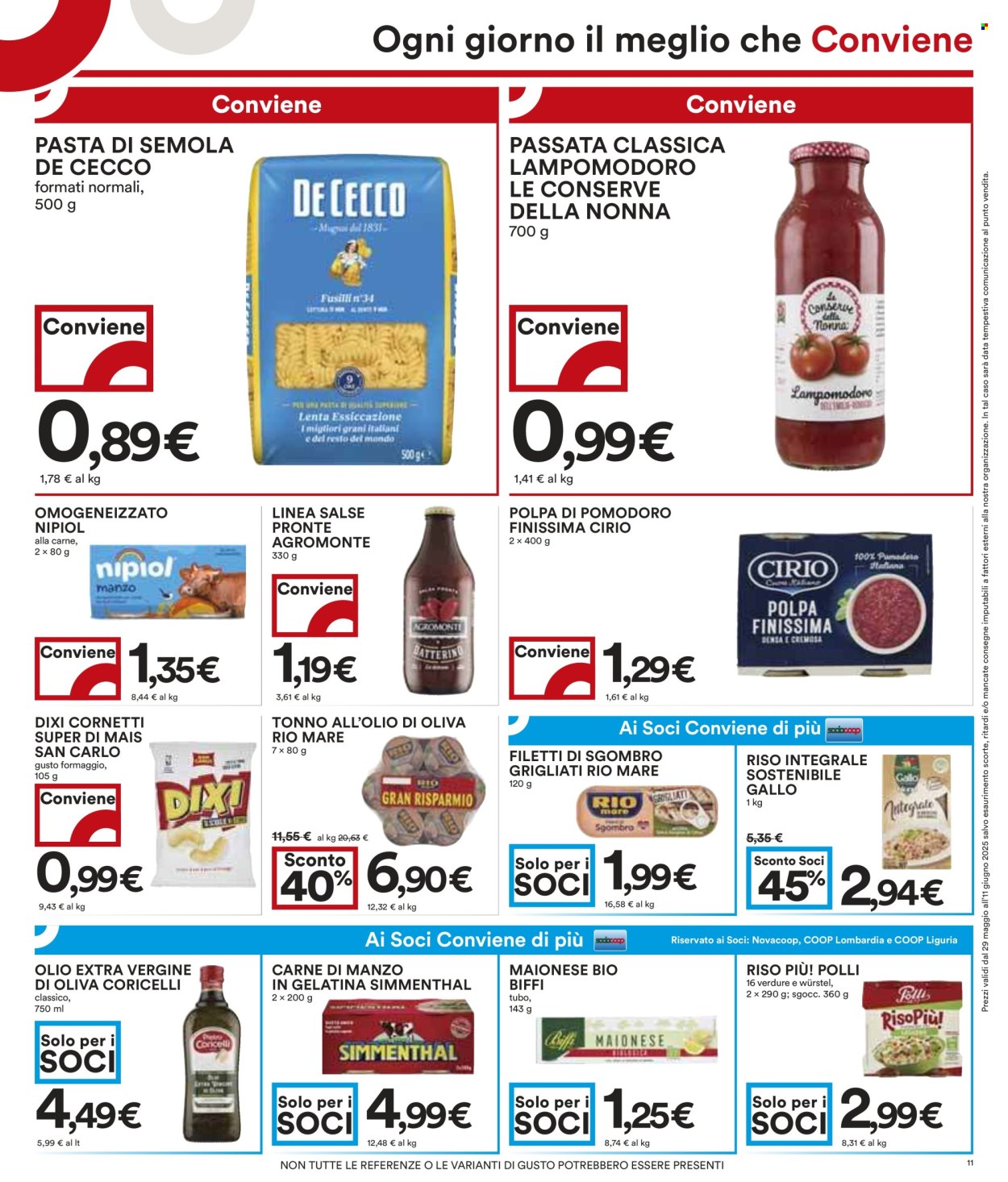 Volantino Coop - 29/5/2025 - 11/6/2025. Pagina 11
