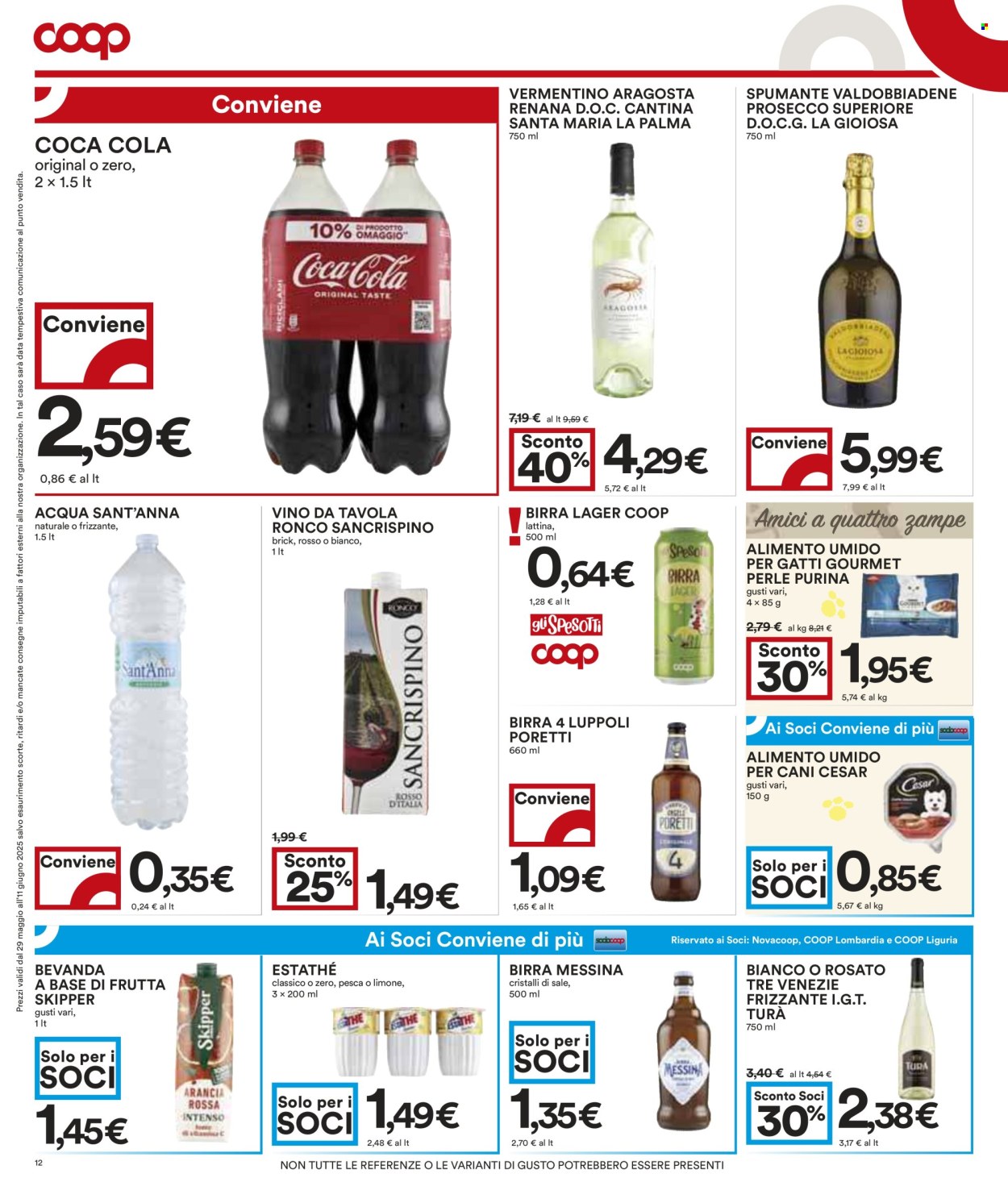 Volantino Coop - 29/5/2025 - 11/6/2025. Pagina 12